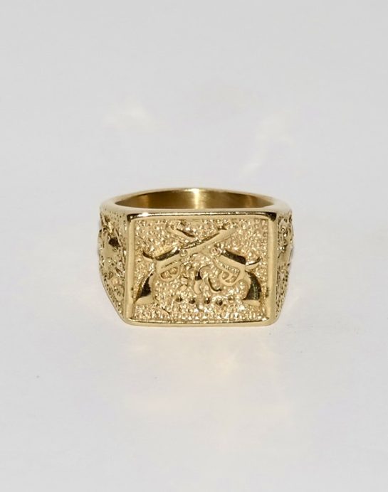 CHUNKY SIGNET RING