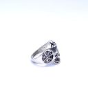 CHUNKY SPIDER RING IN ANTIQUE SILVER