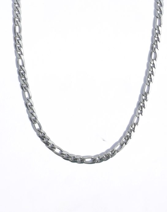 FIGARO CHAIN IN SILVER